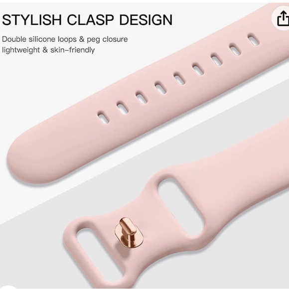 6 Pack Bands Compatible with Apple Watch - Picture 2 of 3